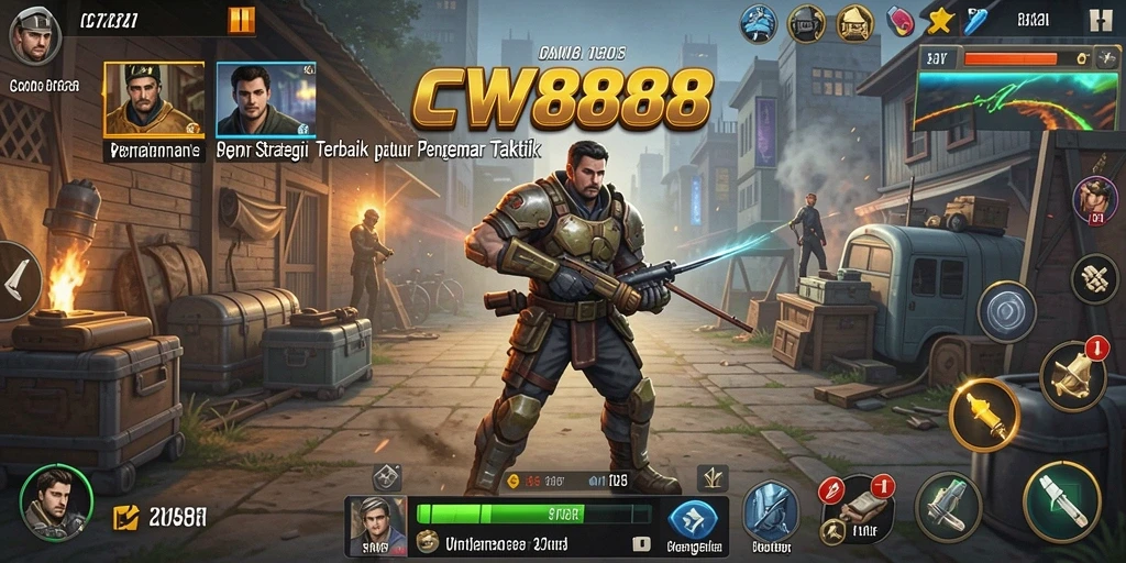 Tangkapan layar menunjukkan aksi pertempuran mendebarkan dalam CW8888.