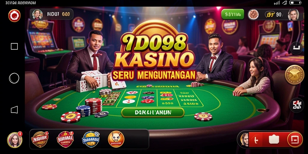 Gameplay menarik dari aplikasi Kasino ID098 dengan grafis yang memukau.