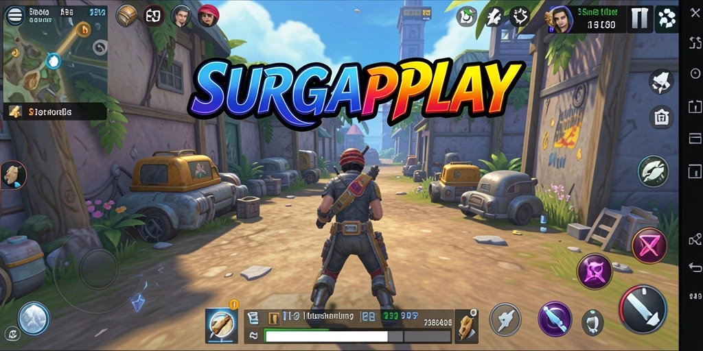 Screenshot menunjukkan gameplay SURGAPLAY yang seru dan interaktif.